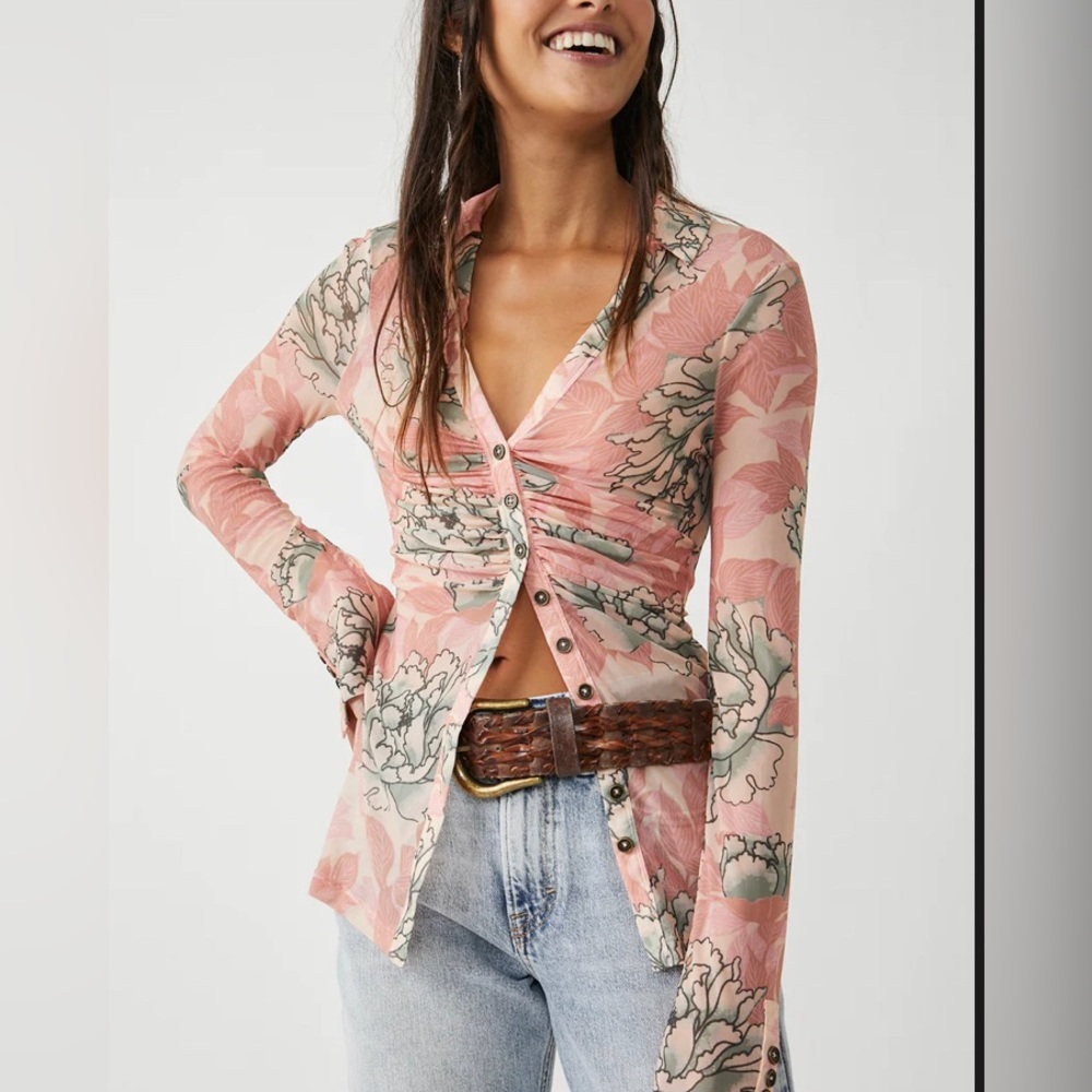 NWOT Free People Lucky Shirtee